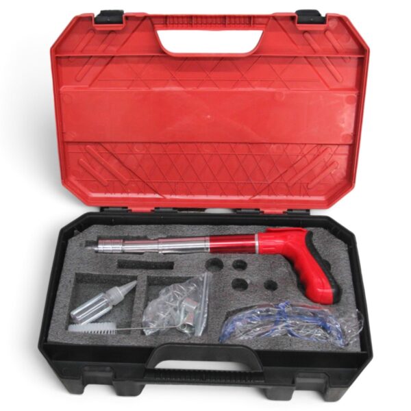 Alfa Hırdavat Mekanik Çivi Tabancası Beton Çelik Çivi Tabancası Geniş Çantalı