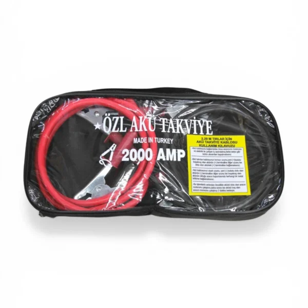 ALFA HIRDAVAT Akü Takviye Kablosu 2000 AMP 2.20 M